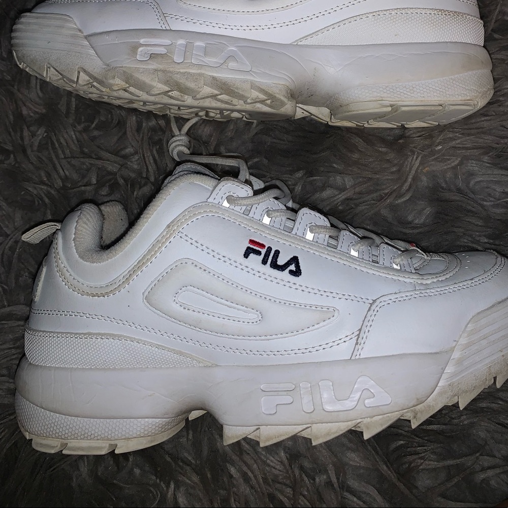 Fila womens shoes will be cleaned when sent no major issues
